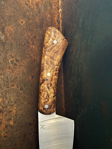 Santoku - Spalted Maple Burl