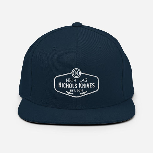 Embroidered Nicholas Nichols Knives Snapback Hat