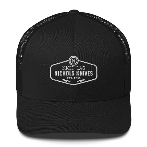 Embroidered Nicholas Nichols Knives Trucker Cap